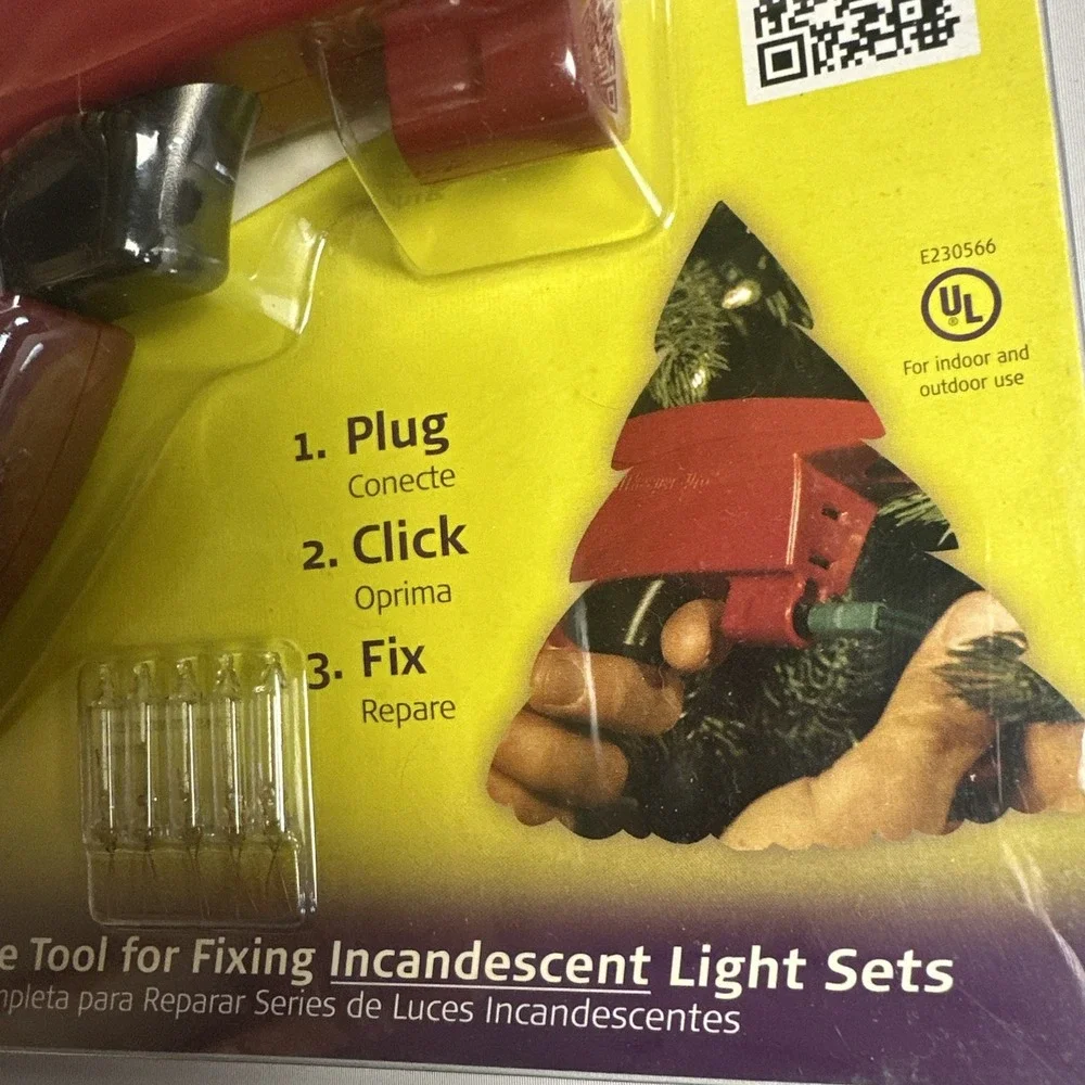 Light Keeper Pro Repair Tool Fix Christmas Incandescent String Patio NEW